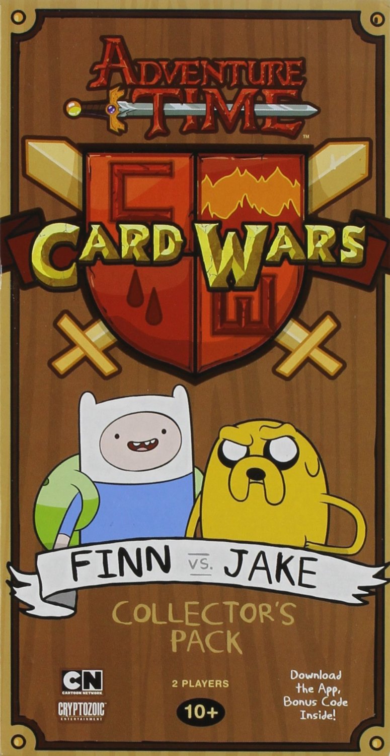 Adventure Time Card Wars Jake Vs Finn Deck