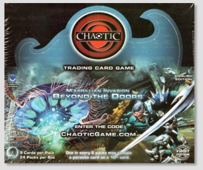 Chaotic TCG M'arrillian Invasion Beyond the Doors Booster box