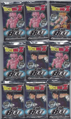 Dragonball Z CCG Kid Buu Saga Lot of 36 Loose Booster Packs