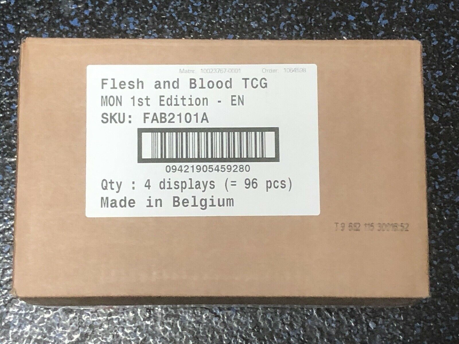 Flesh & Blood Monarch 1st Edition Booster 4ct Case