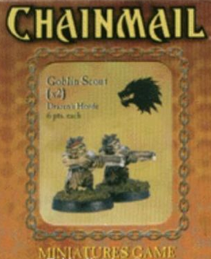 D&D Miniatures Chainmail Goblin Scout Drazen's Horde