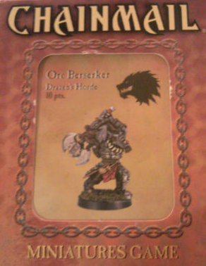 D&D Miniatures Chainmail Orc Berserker Drazen's Horde