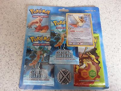Pokemon EX Series 3-Pack Blister (2 Crystal Guardians, 1 Fire Red Leaf Green)