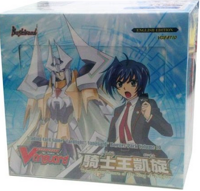 Cardfight!! Vanguard VGE-BT10 'Triumphant Return of the King of Knights' Booster Box