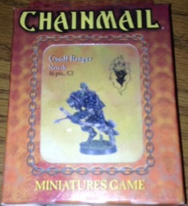 D&D Miniatures Chainmail Gnoll Ranger