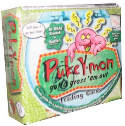 Pacific Pukey Mon Trading Cards Box