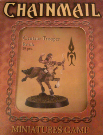 D&D Miniatures Chainmail Centaur Trooper Ravilla