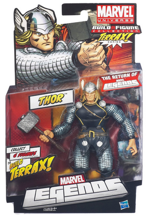 Marvel Legends Universe Thor w/ Terrax! BAF Part