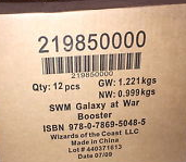 Star Wars Miniatures Galaxy at War  Booster Case