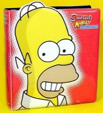 Inkworks The Simpson Mania Collectible Binder