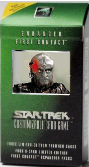 Star Trek Enhanced First Contact Gowron of Borg Deck