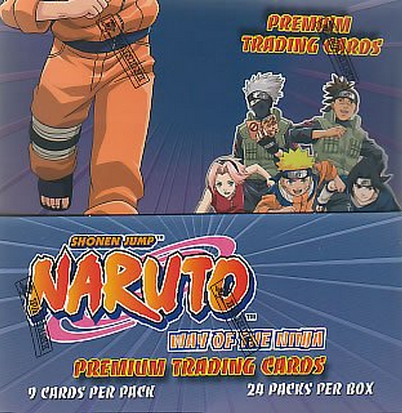 Naruto Way of the Ninja Trading Cards Box