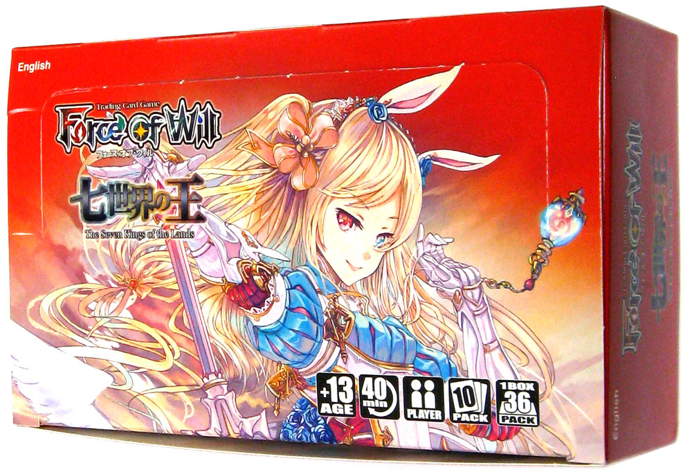 Force of Will TCG - Alice01 - 'The Seven Kings of the Lands' Booster Box