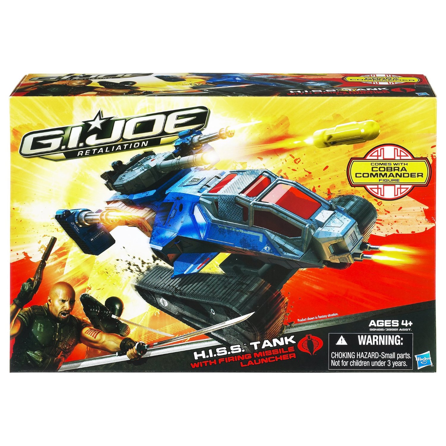G.I. Joe Retaliation HISS Tank Vehicle with Cobra Commander