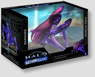 Halo ActionClix Miniatures Banshee Vehicle Pack