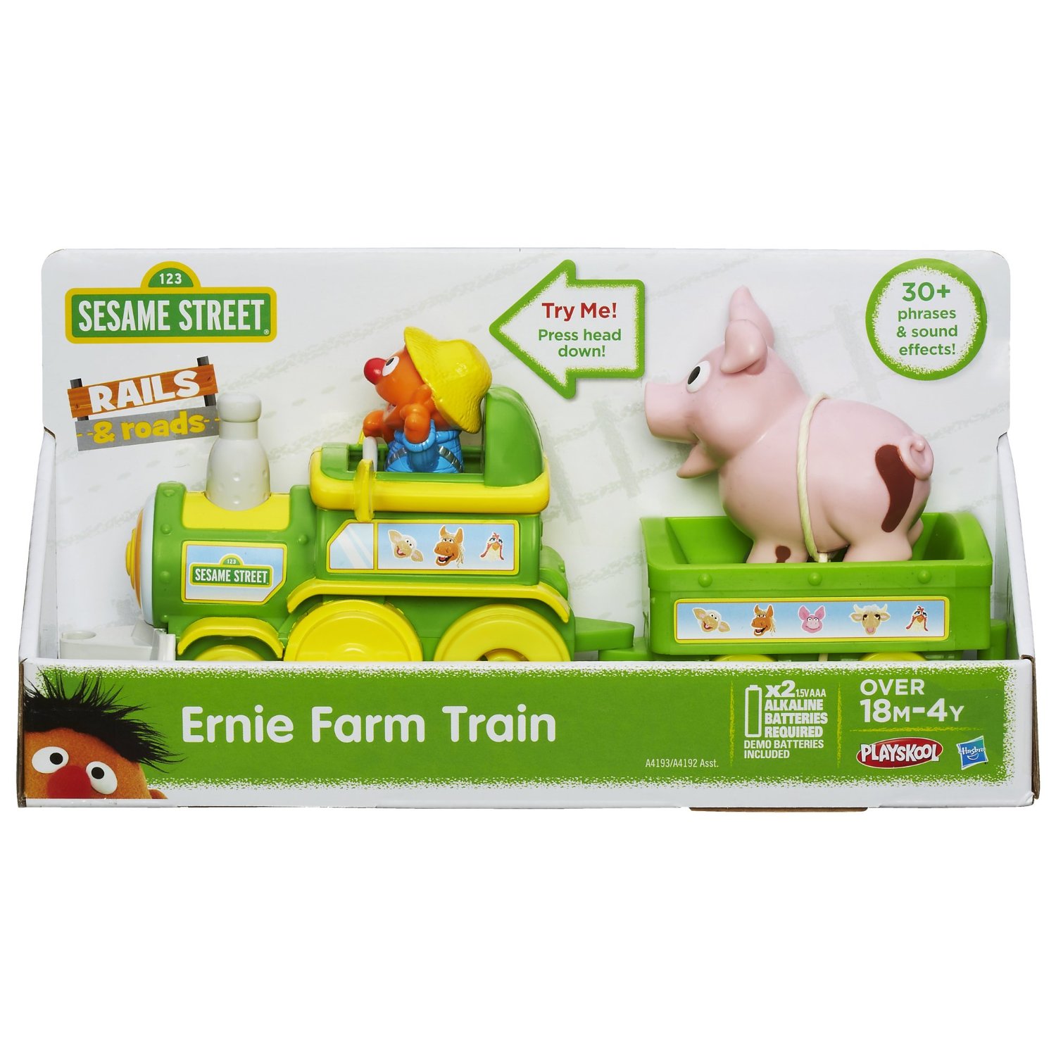 Playskool Sesame Street Ernie Farm Train
