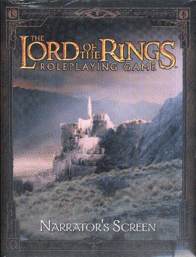 Lord of the Rings RPG Narrators Screen