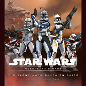 WOTC Star Wars Saga Edition RPG Clone Wars Campaign Guide Hard Back Book