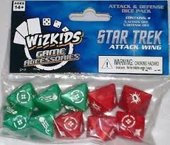 Star Trek Attack Wing: Attack and Defense Dice Pack