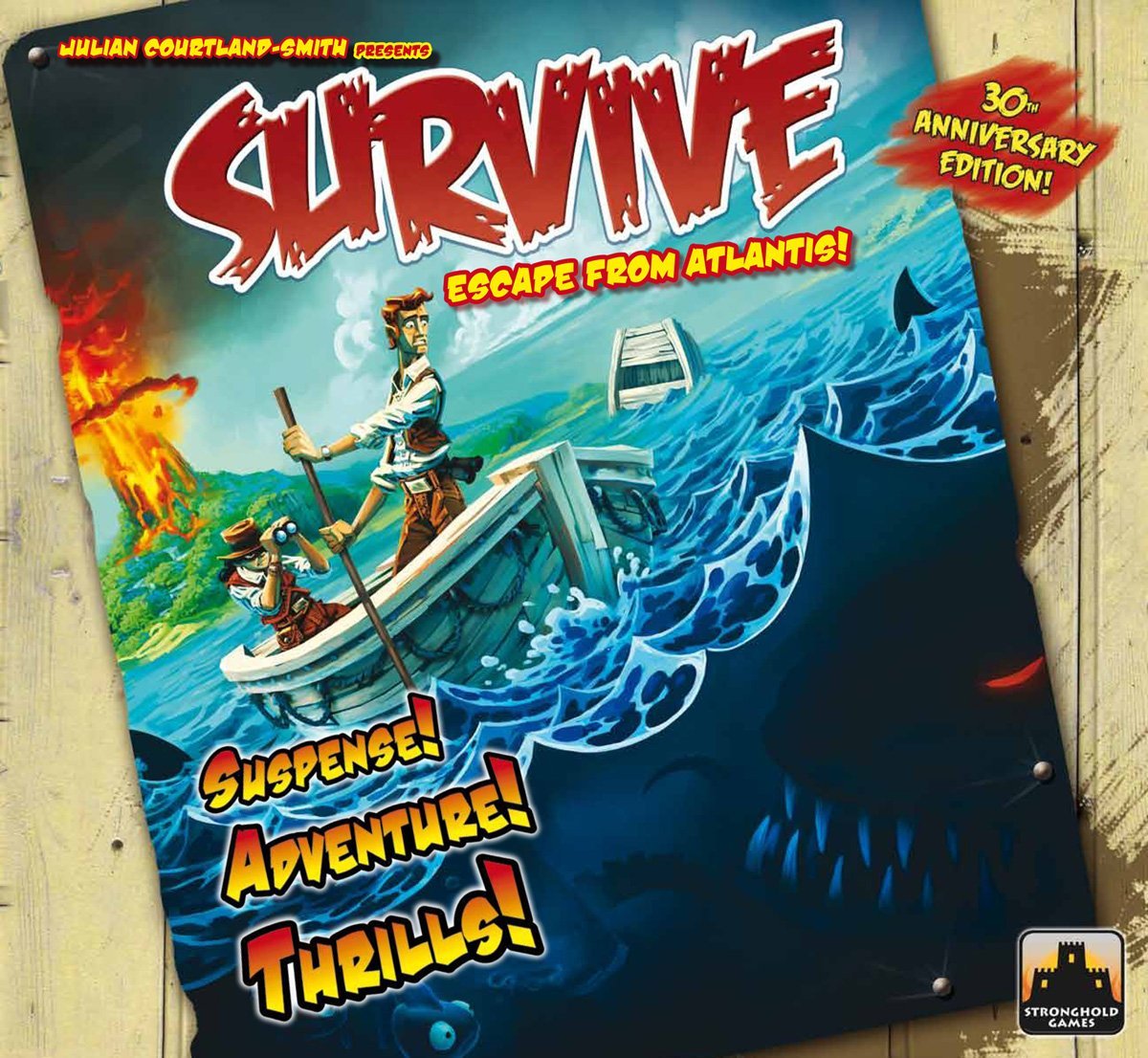 Survive Escape From Atlantis Board Game