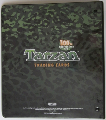 Cryptozoic Tarzan 100th Anniversary Trading Cards Album