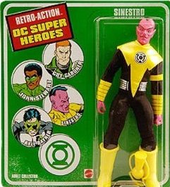 DC Universe Worlds Greatest Super Heroes Retro Series Exclusive Sinestro Figure