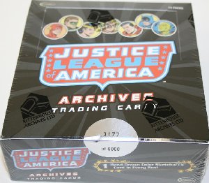 Rittenhouse Justice League of America Archives Trading Cards Box Case