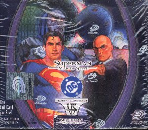 Vs System Superman Man Of Steel 1st Edition Booster Box