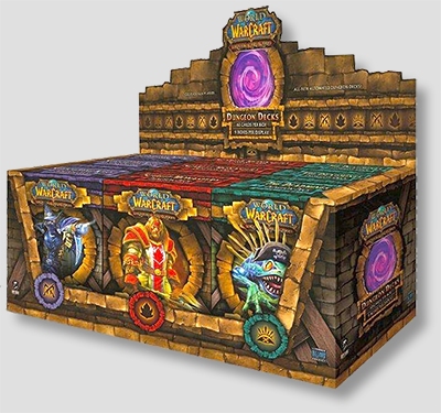 World of Warcraft TCG Dungeon Decks Display Box