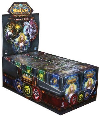 World of Warcraft TCG Champion Decks Display Box
