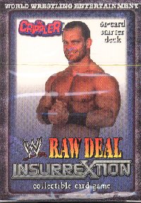 WWE Raw Deal Insurrextion Toothless Aggression Starter Deck