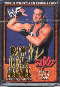 WWE Raw Deal Mania The Whole Dam Show Starter Deck