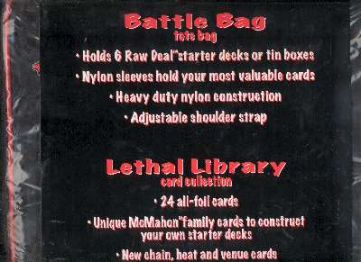 WWE Raw Deal Battle Bag Tote Bag (Bag Only)