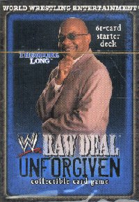 WWE Raw Deal Unforgiven Smackdown! GM Theodore Long Starter Deck