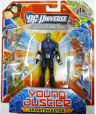 DC Universe Young Justice Sportsmaster 4 inch Figure