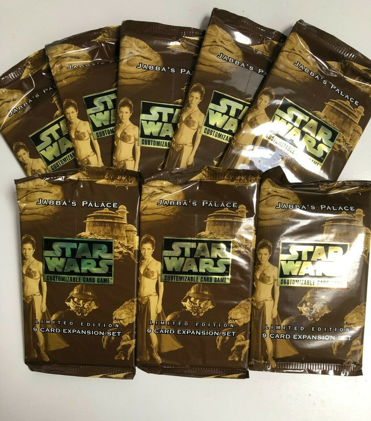 Star Wars Jabbas Palace Lot of 24 Loose Booster Packs