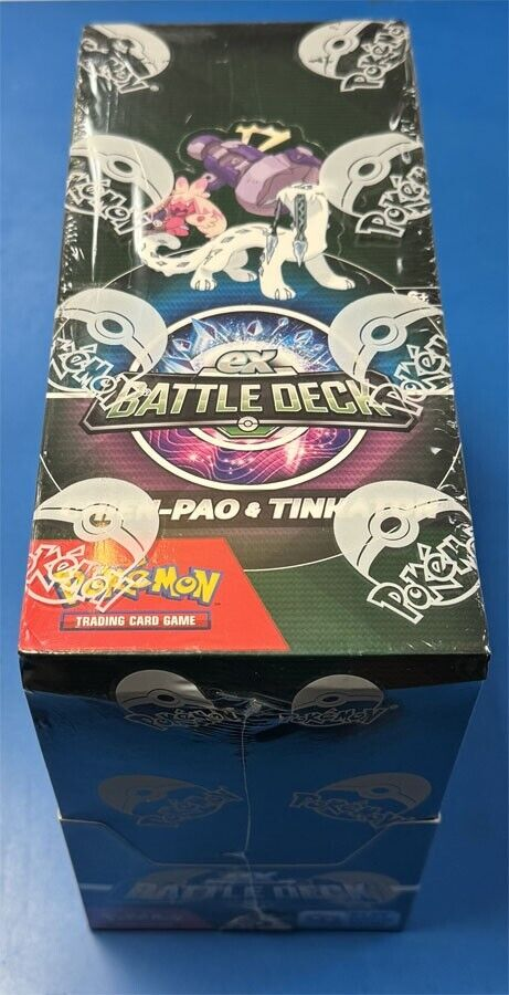 Pokemon Chien-Pao & Tinkaton  EX Battle Deck  6ct Case