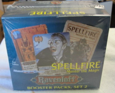 Advanced D&D 2nd Edition Spellfire Master the Magic Ravenloft Booster Box Set 2