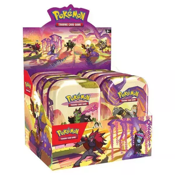 Pokemon Scarlet & Violet: Shrouded Fable  Mini Tins 10ct Display Box