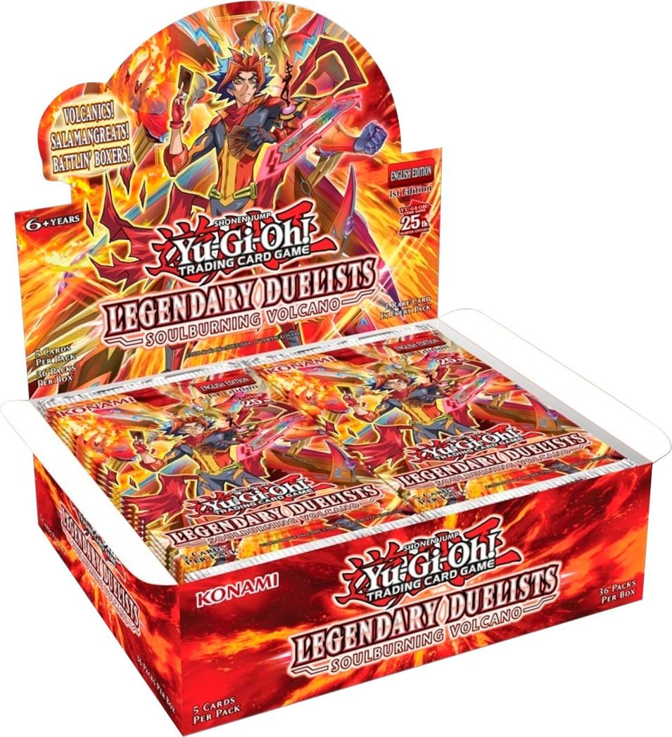 Yu-Gi-Oh! Legendary Duelists III: Soul Burning Volcano Booster Box