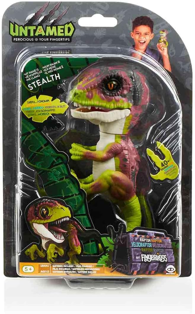 Fingerlings Untamed Raptor - Stealth (Green)