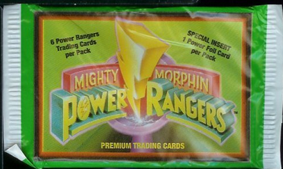 Mighty Morphin Power Rangers Pemium Trading Cards Pack