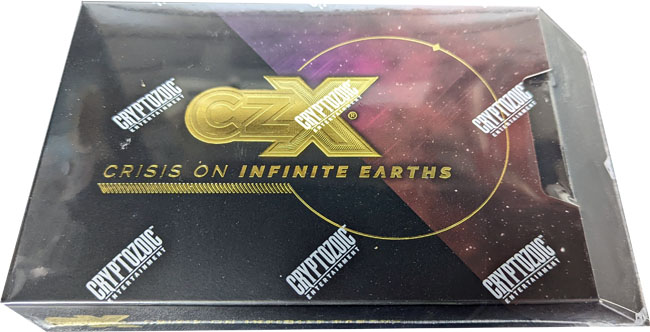 DC CZX Crisis On Infinite Earths Trading Cards Box