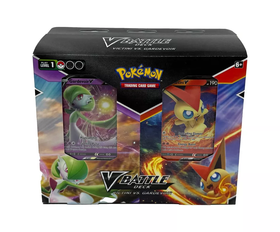 Pokemon Victini vs Gardevoir Battle Deck  6ct Case