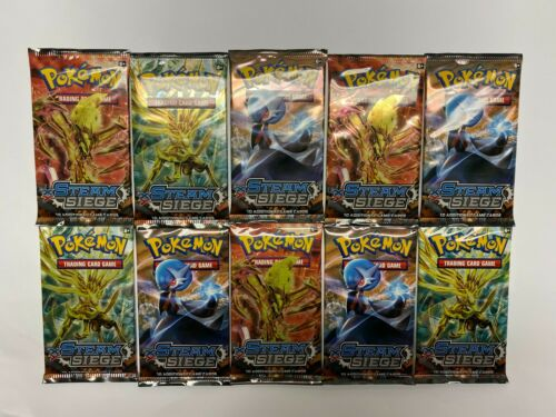 Pokemon Steam Siege Lot of 36 Loose Booster Packs
