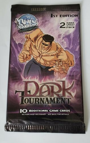 Yu Yu Hakusho Dark Tournament 1st Edition Lot of 24 Loose  Booster Packs