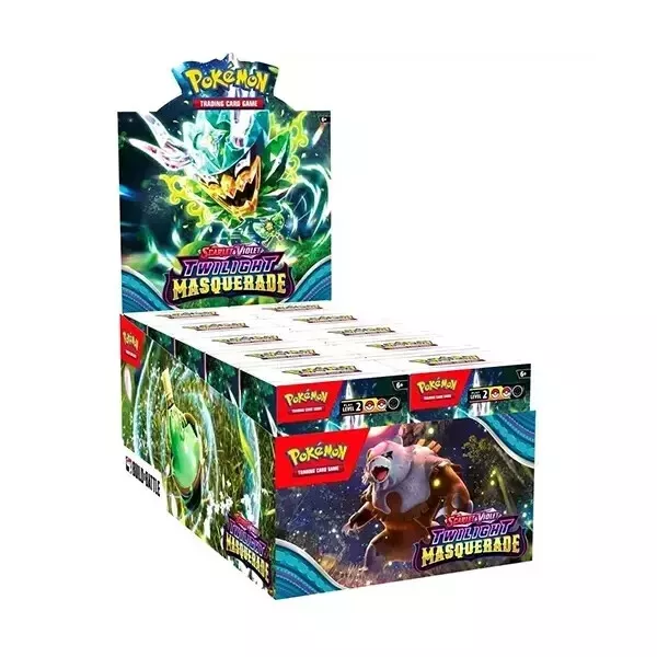 Pokemon Scarlet & Violet: Twilight Masquerade and Battle 10ct Box