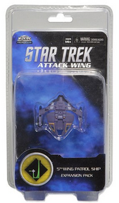 Star Trek Attack Wing Dominion 5th Wing Patrol Ship 6 Expansion Pack