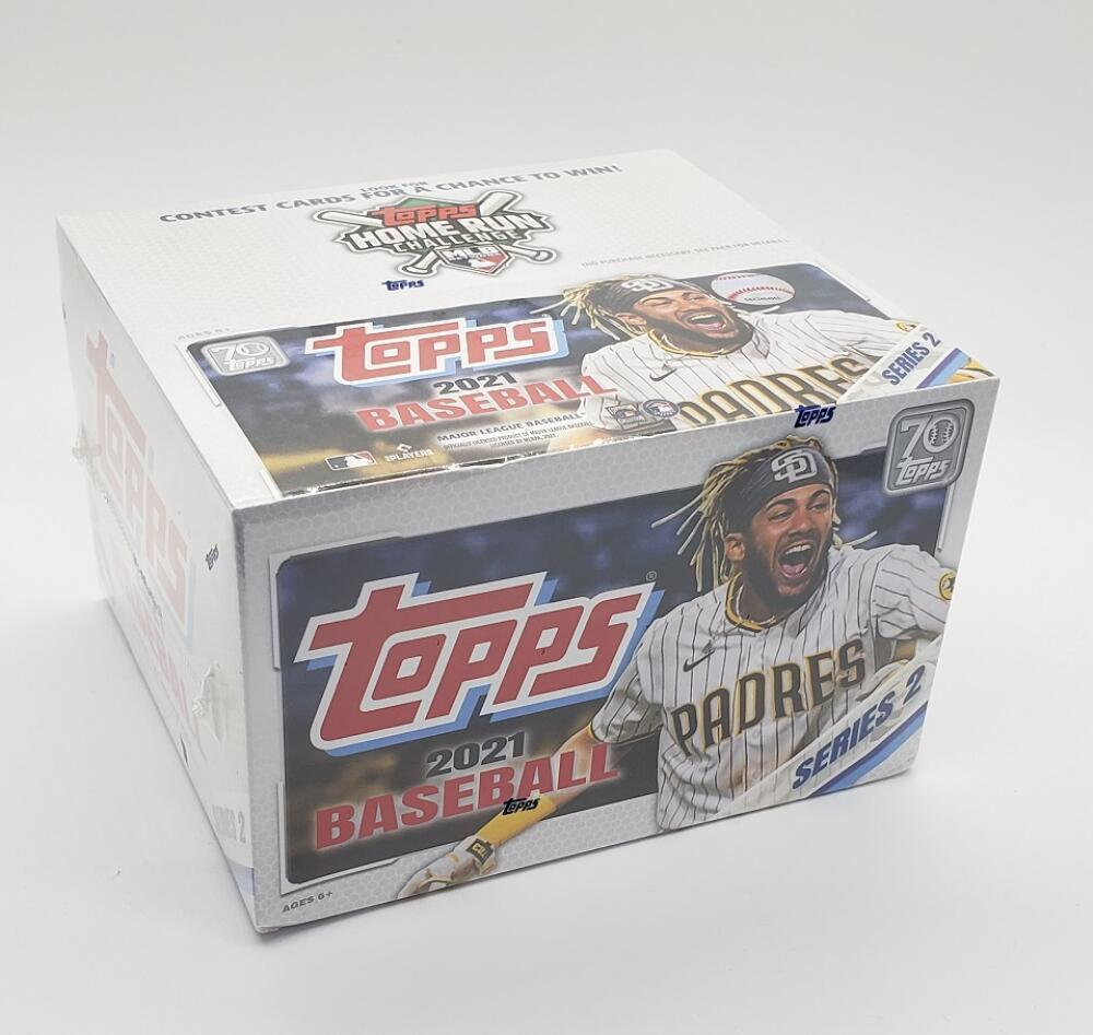 Baseball MLB 2021 Topps Series 2 Retail Box