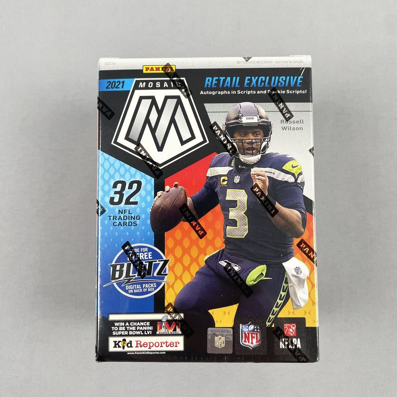 Football 2021 Panini Mosaic Blaster Box